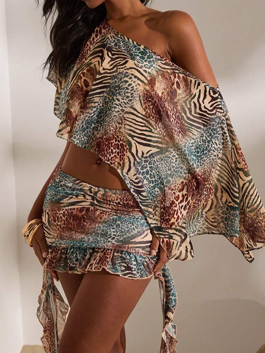 TOP ANIMAL PRINT