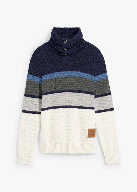 SWETER Z GOLFEM CHŁOPIĘCY