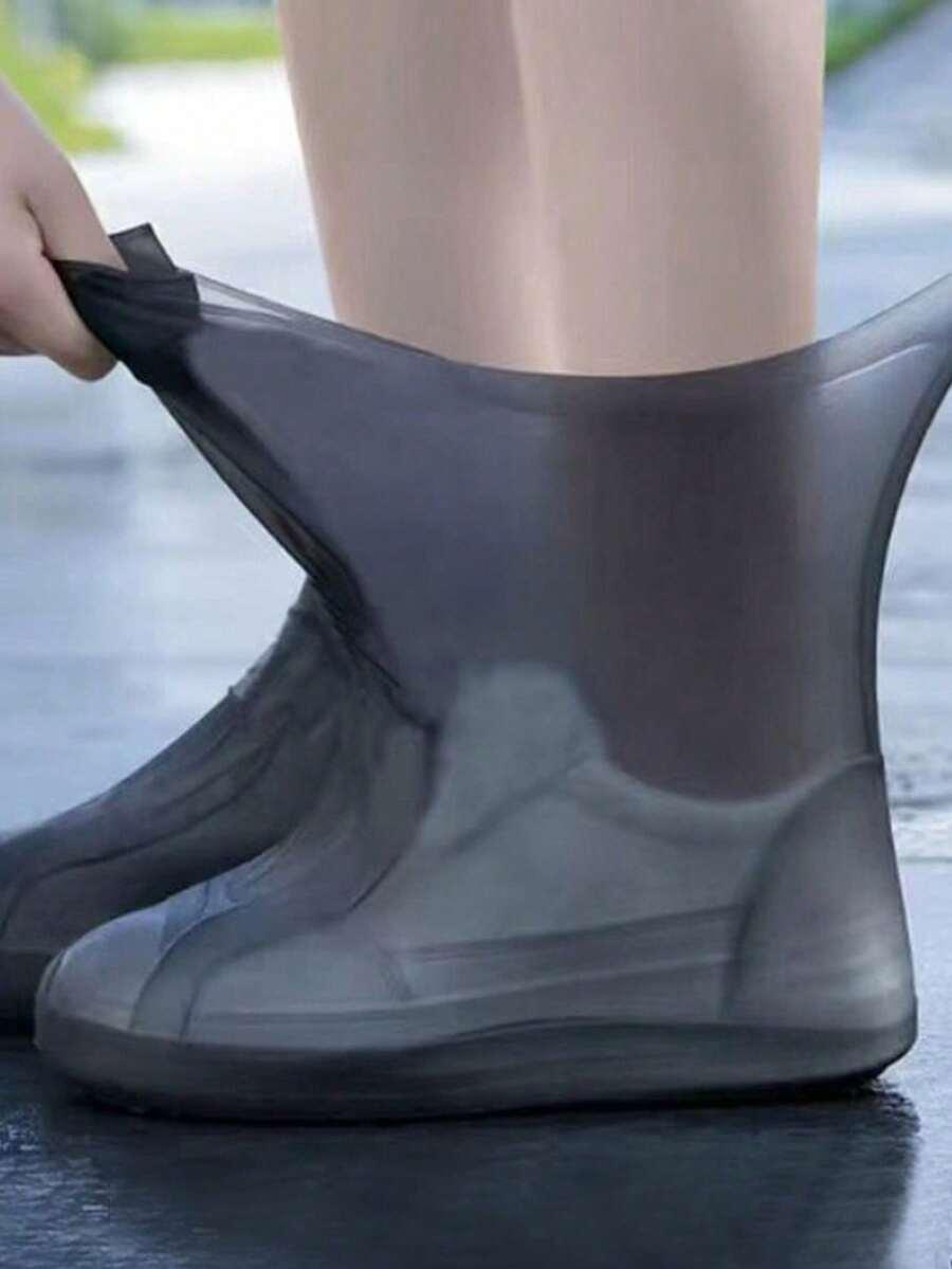 czarne silikonowe ochraniacze na buty