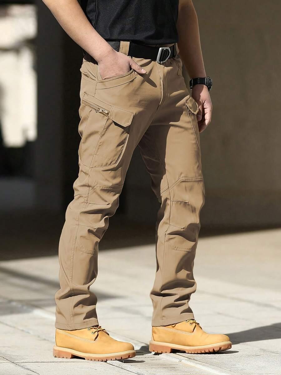 BEŻOWE SPODNIE CASUAL 