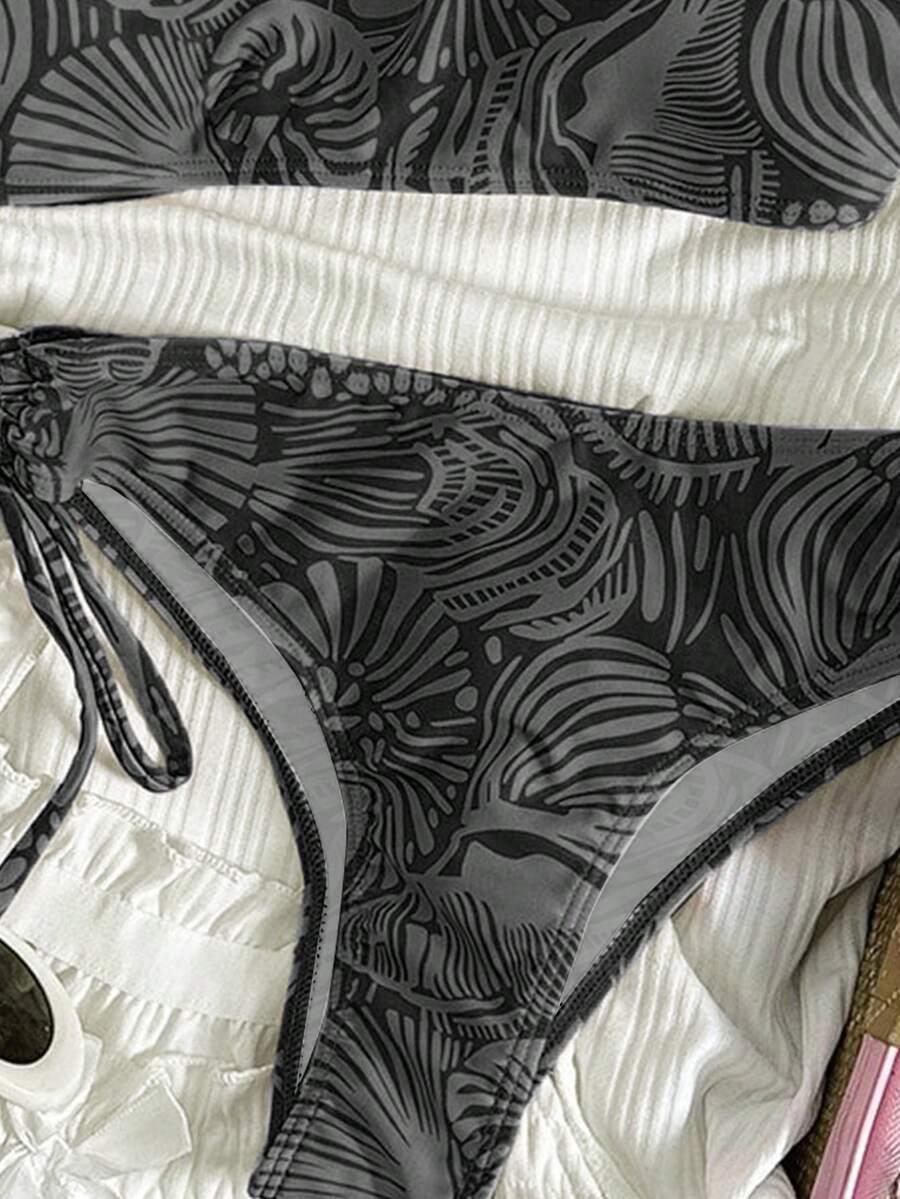 BIKINI DWUCZĘŚCIOWE Z NADRUKIEM