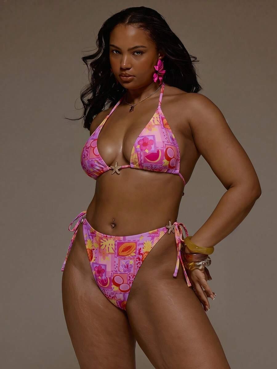 góra od bikini print
