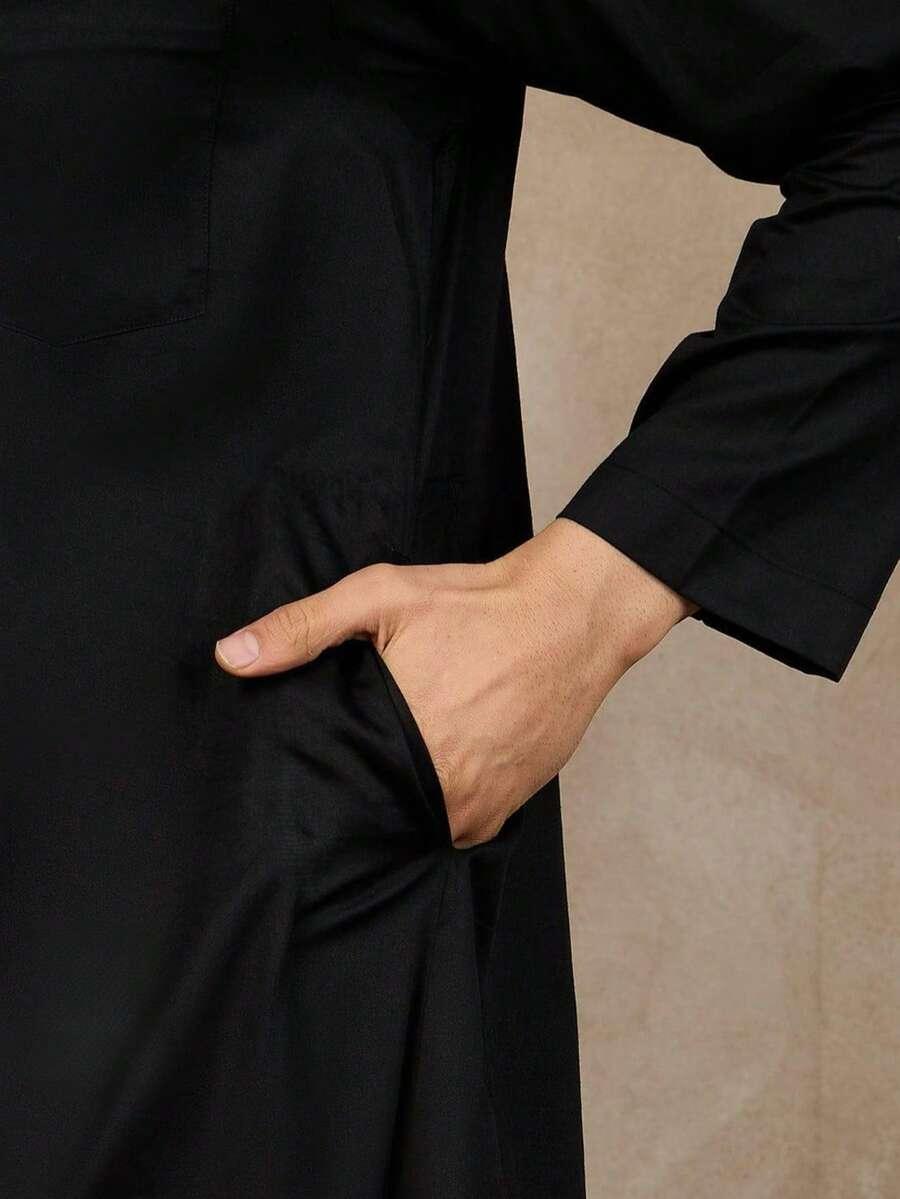 czarna szata arabska