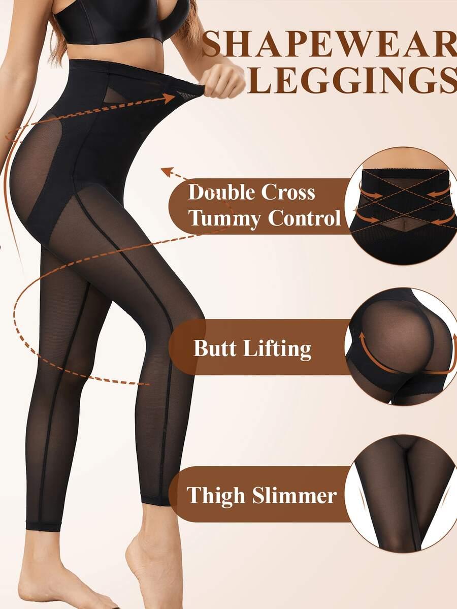 czarne legginsy modelujące