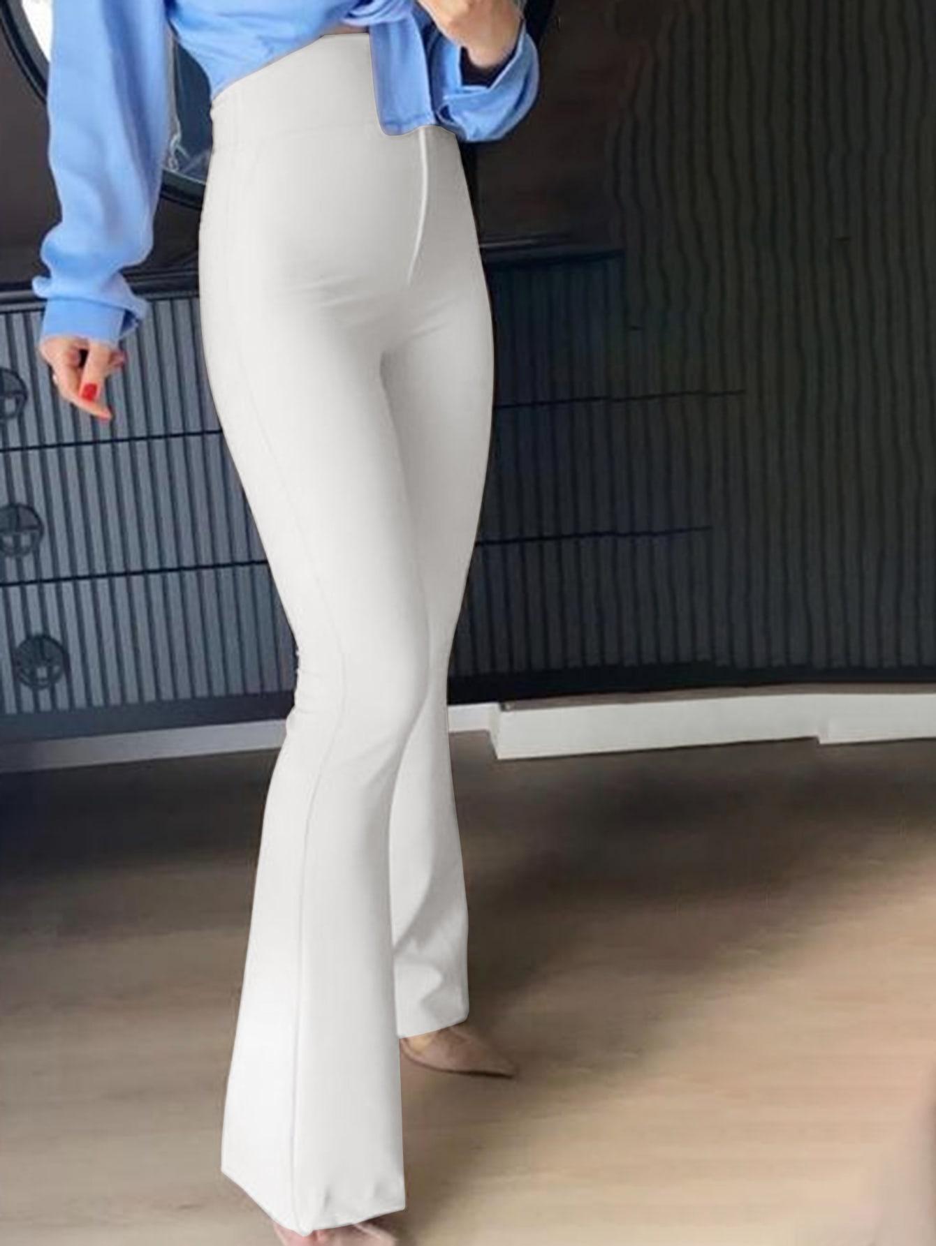ELEGANCKIE DZWONY Z WYSOKIM STANEM