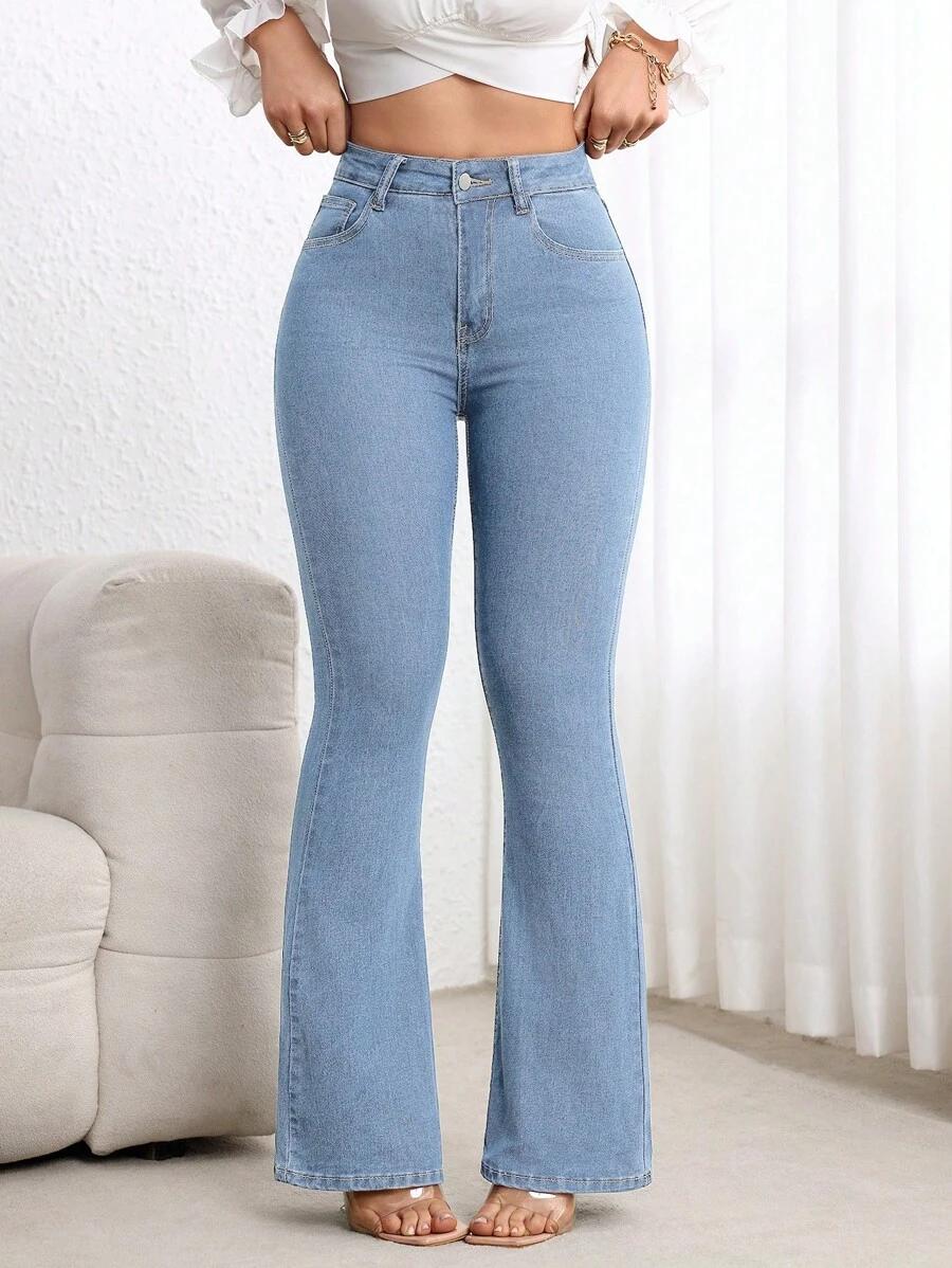 NIEBIESKIE SPODNIE JEANS