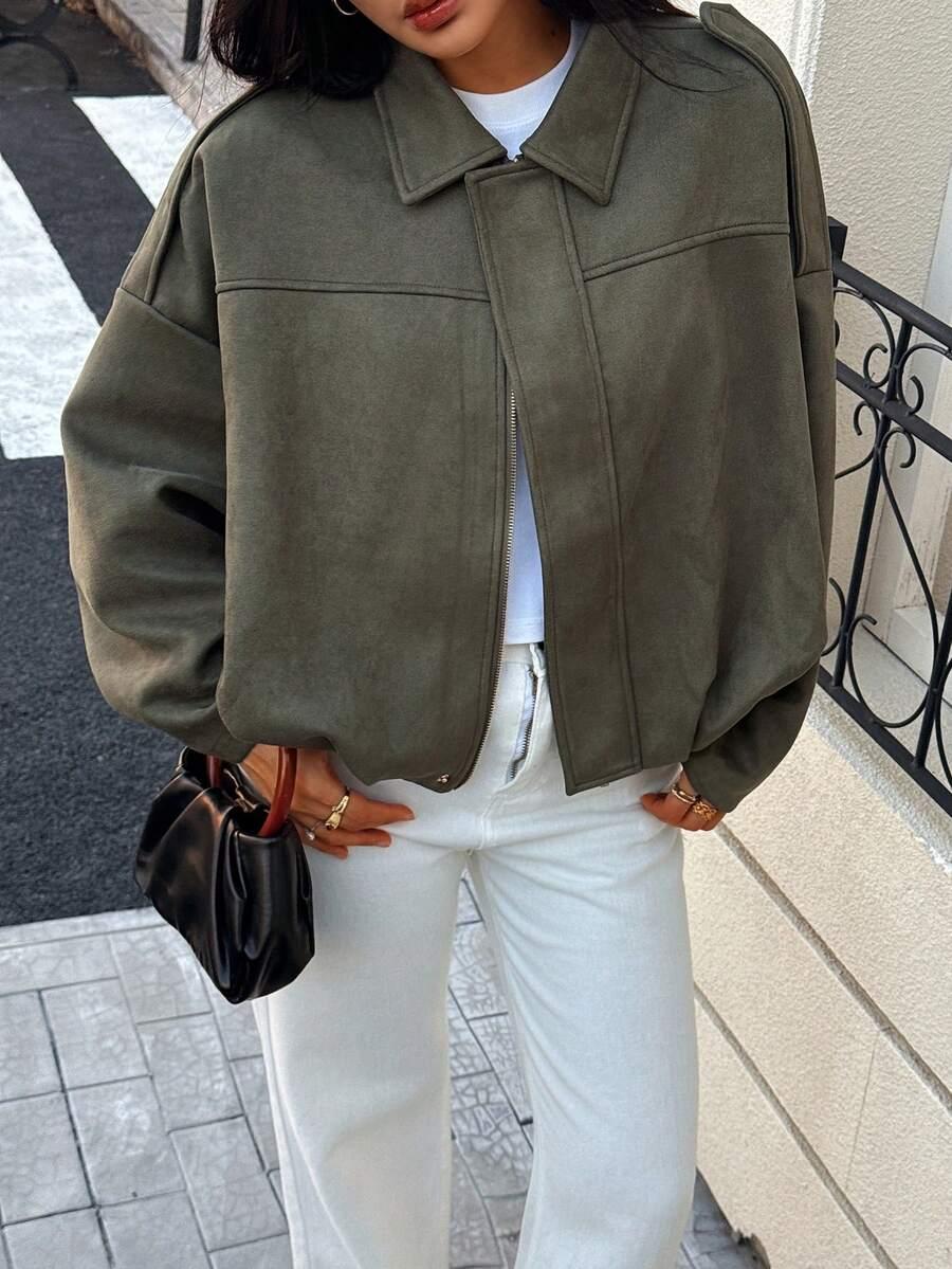 ZIELONA KURTKA BOMBER 