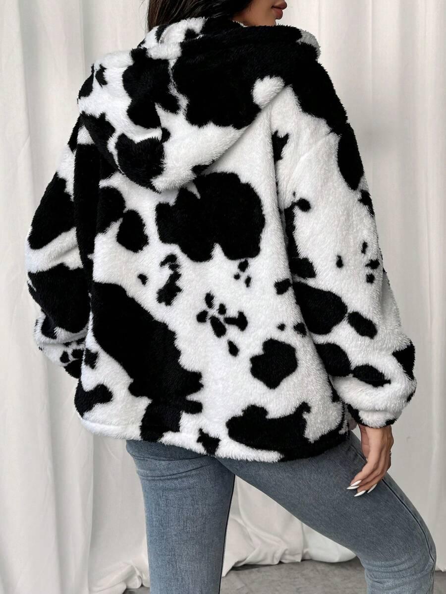 bluza z kapturem print 