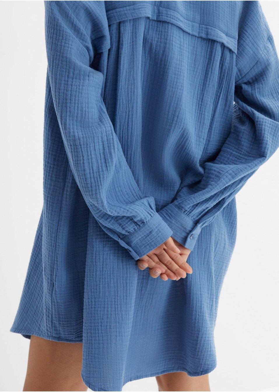 KOSZULOWA SUKIENKA OVERSIZE