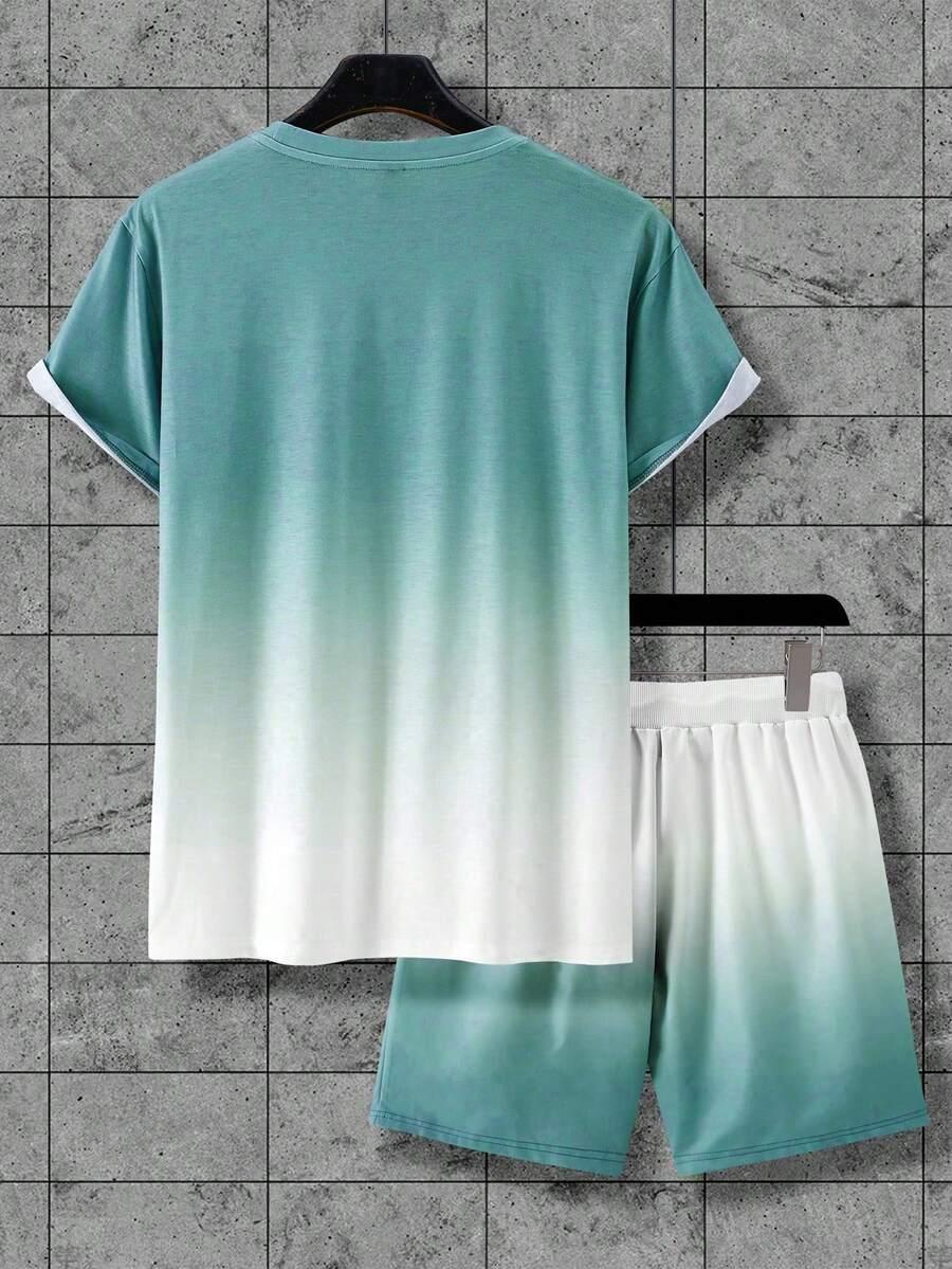 komplet t-shirt spodenki
