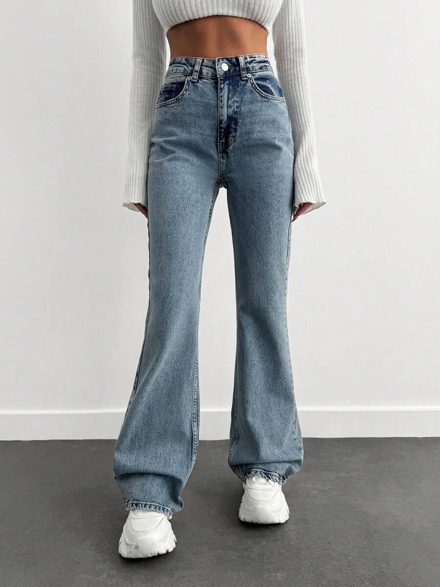 ROZSZERZANE SPODNIE JEANS