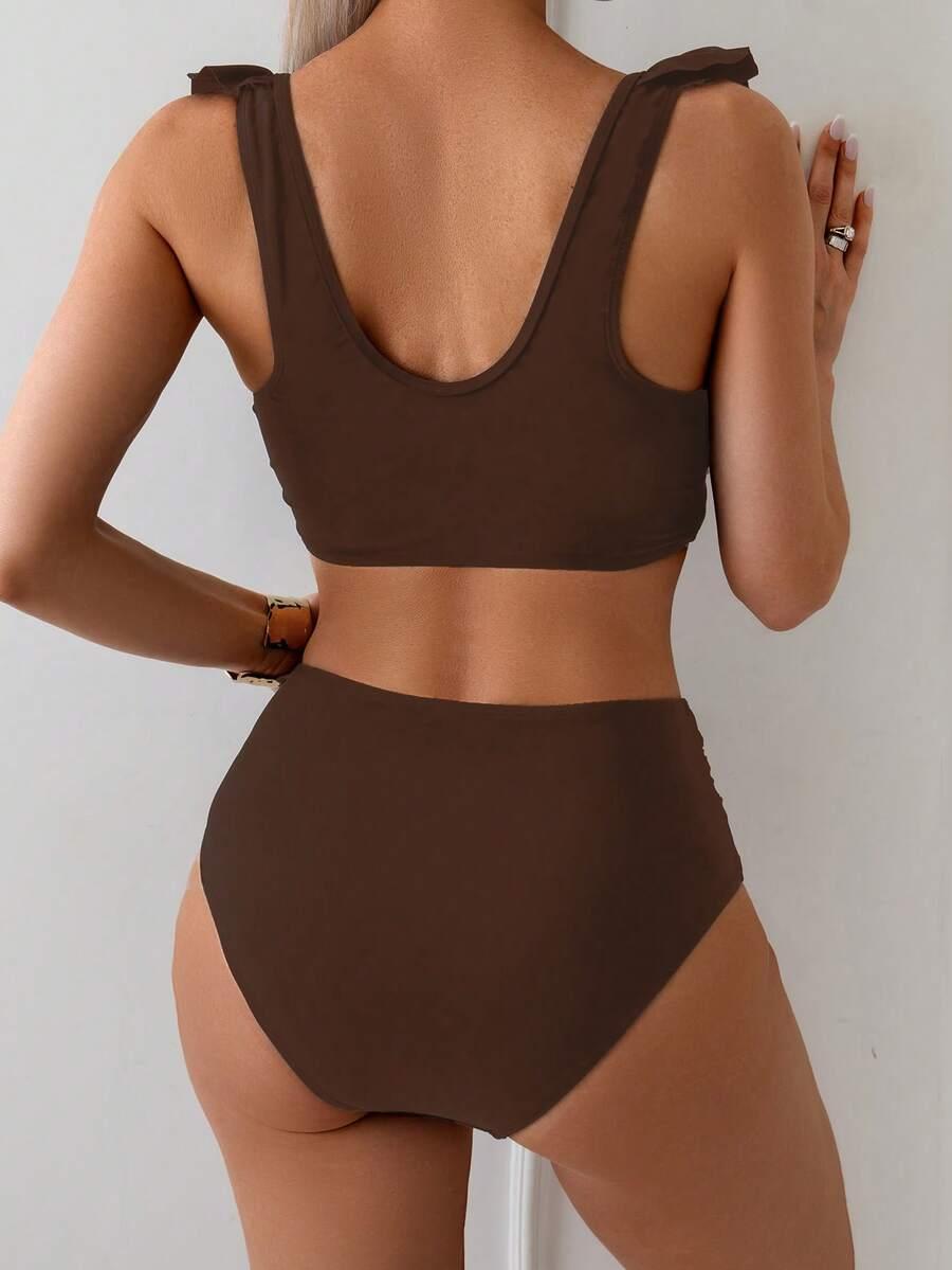 BRĄZOWY DÓŁ OD BIKINI