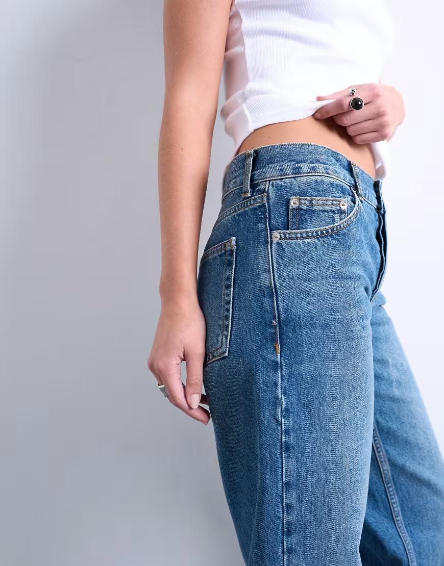 NIEBIESKIE SPODNIE JEANS