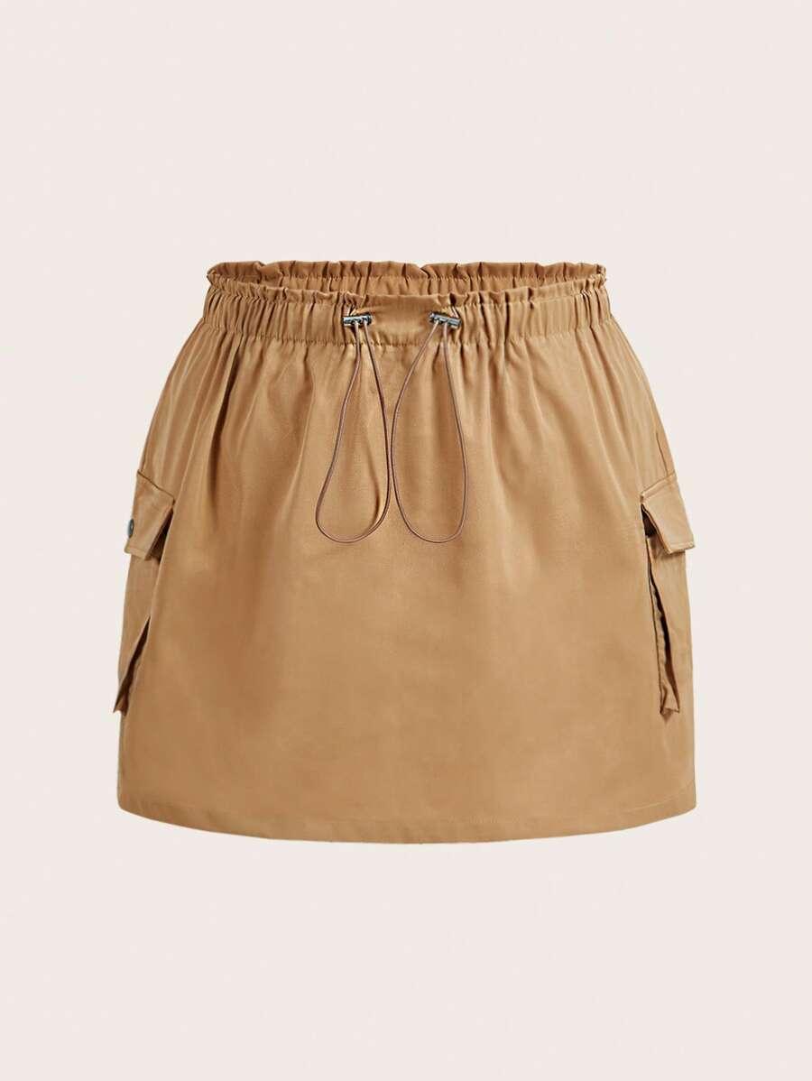 SPÓDNICA BOJÓWKA PLUS SIZE KRÓTKA