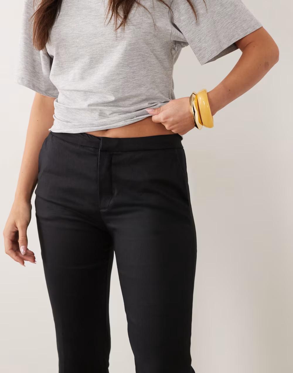 CZARNE SPODNIE CASUAL