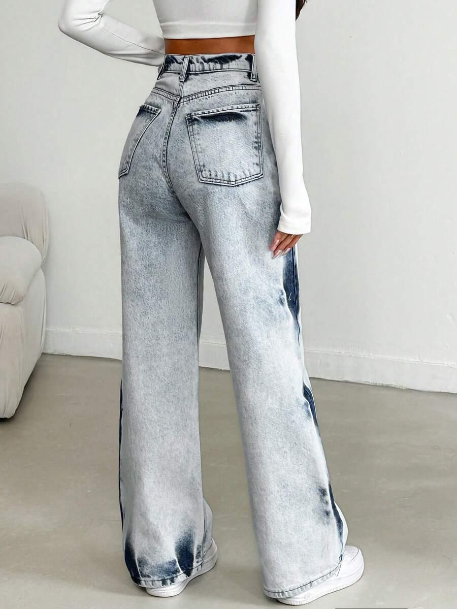 NIEBIESKIE SPODNIE JEANS