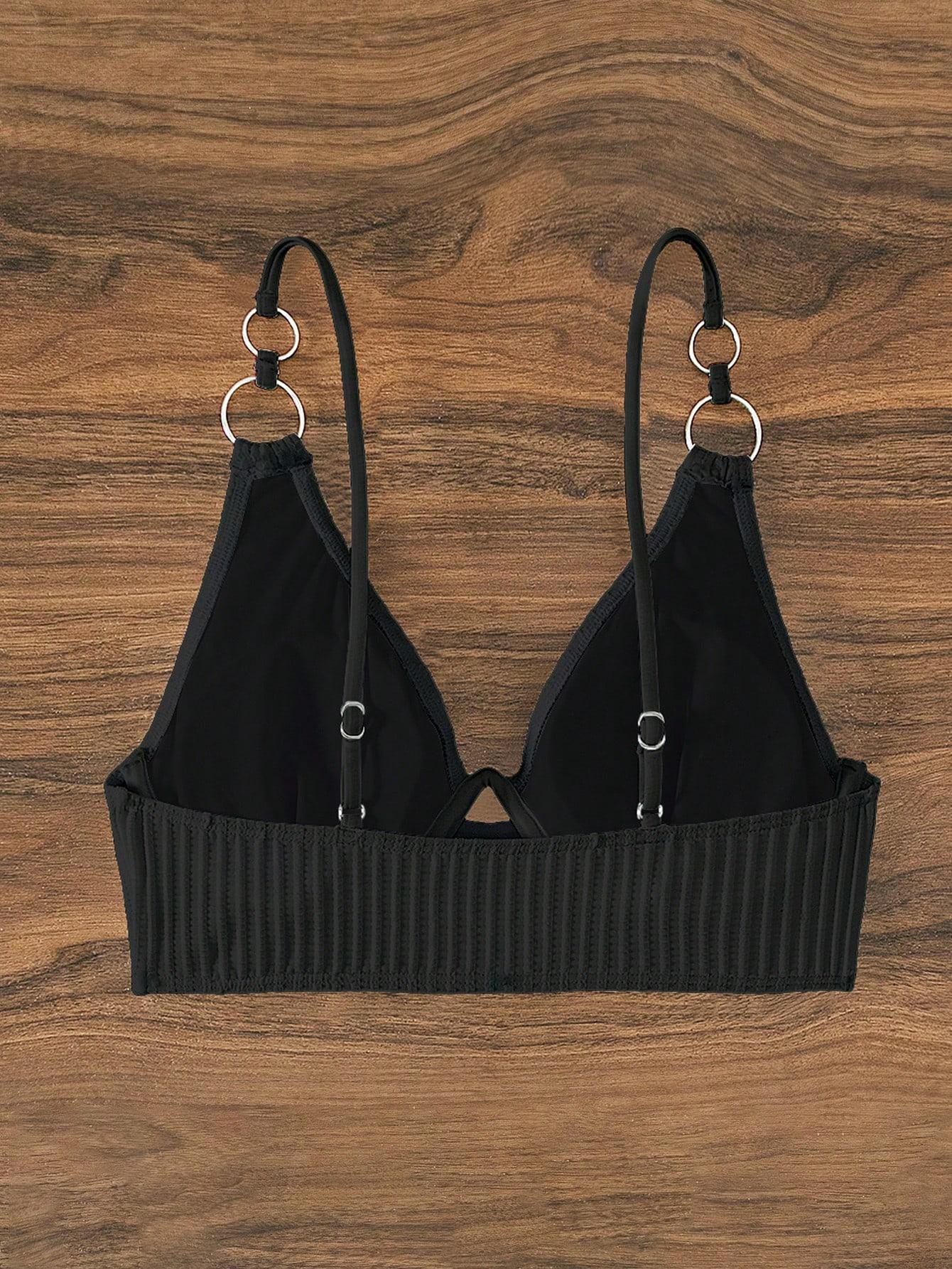 czarna góra od bikini 