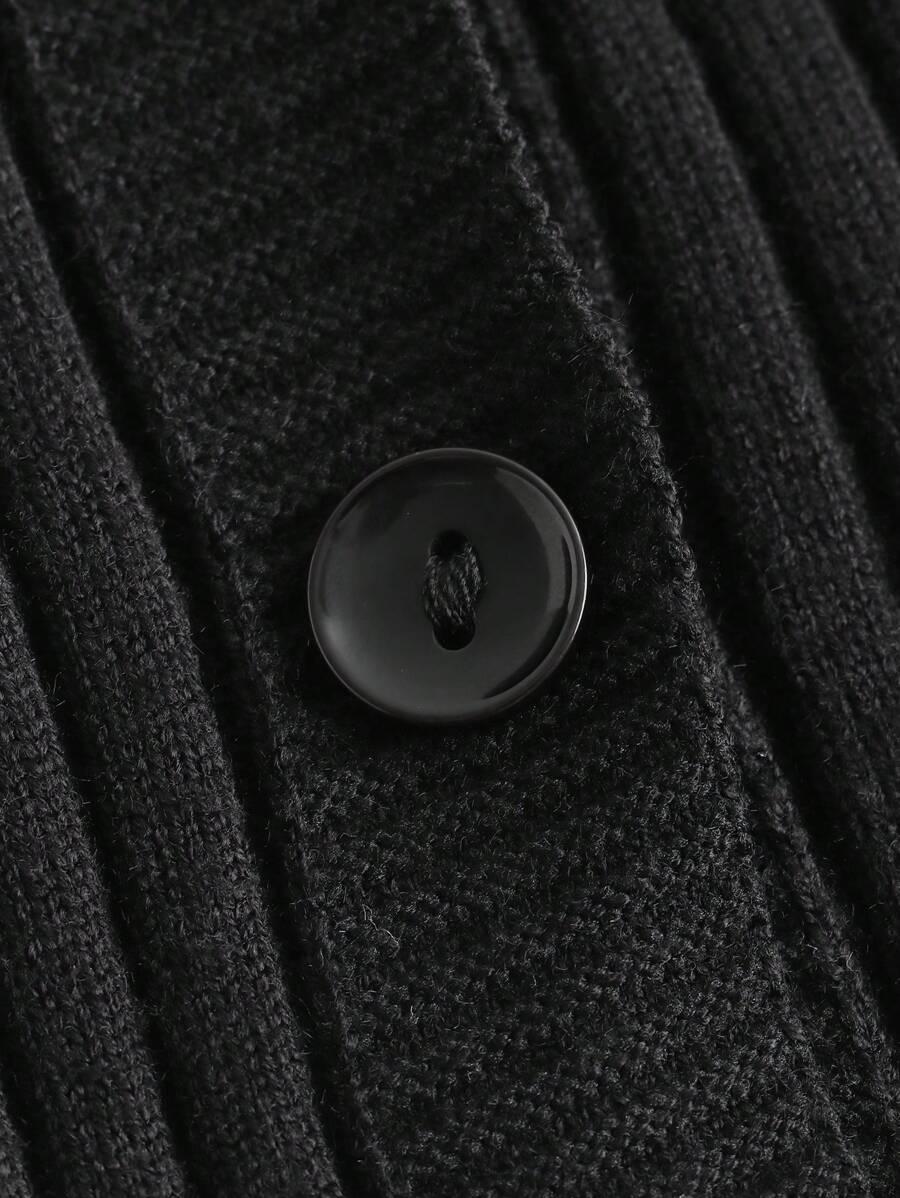 CZARNY SWETER FUTERKO