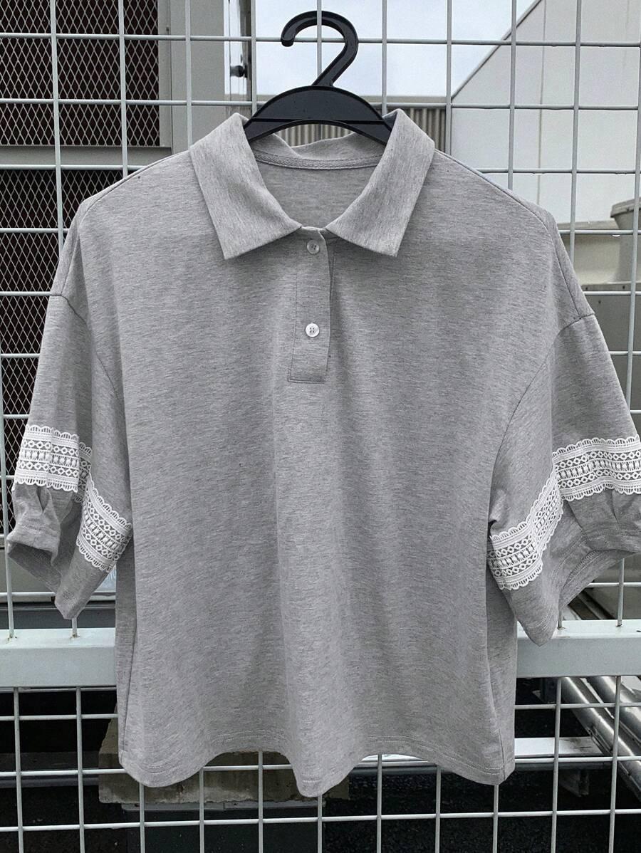 szara koszulka polo
