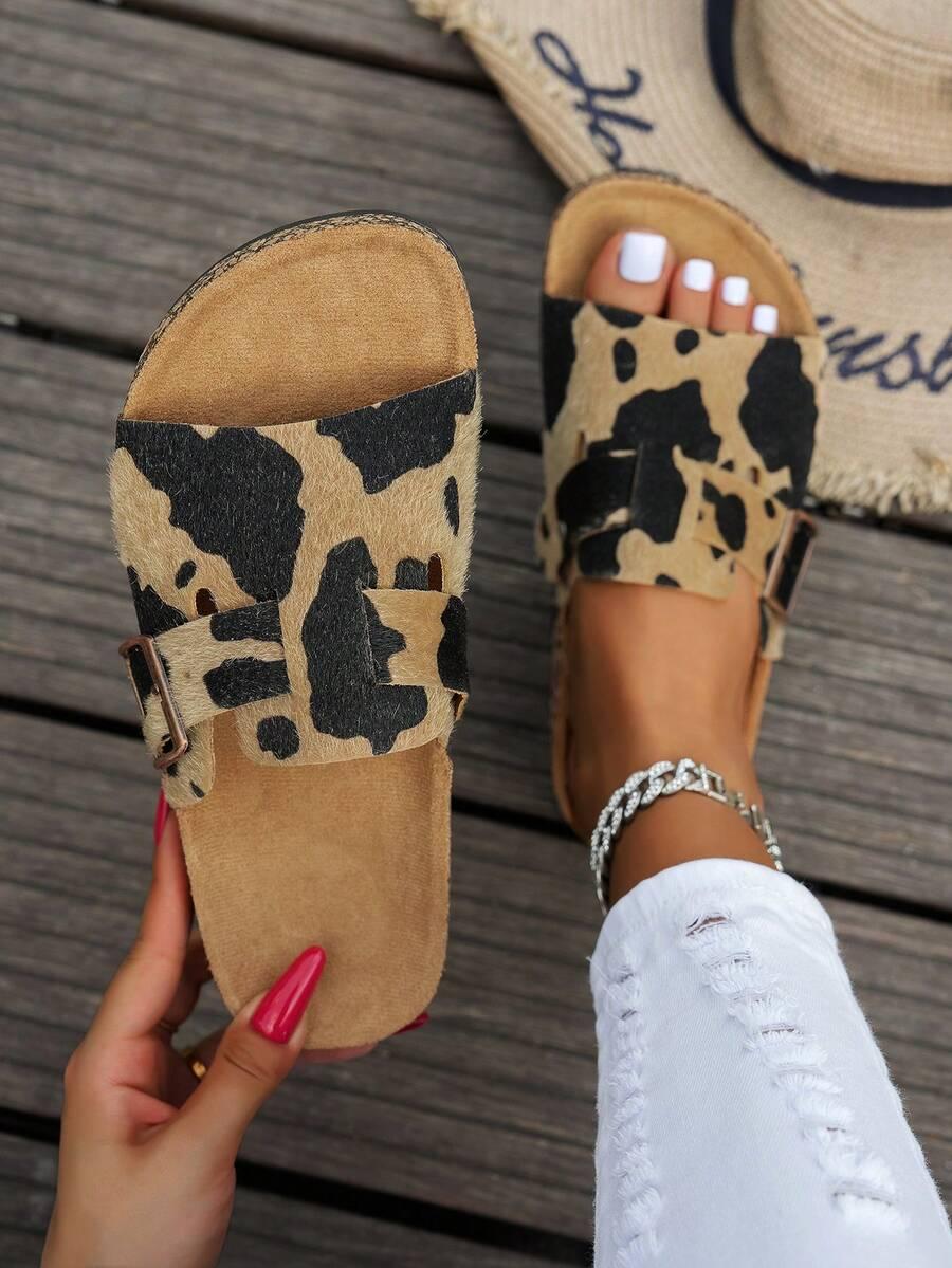 klapki animal print