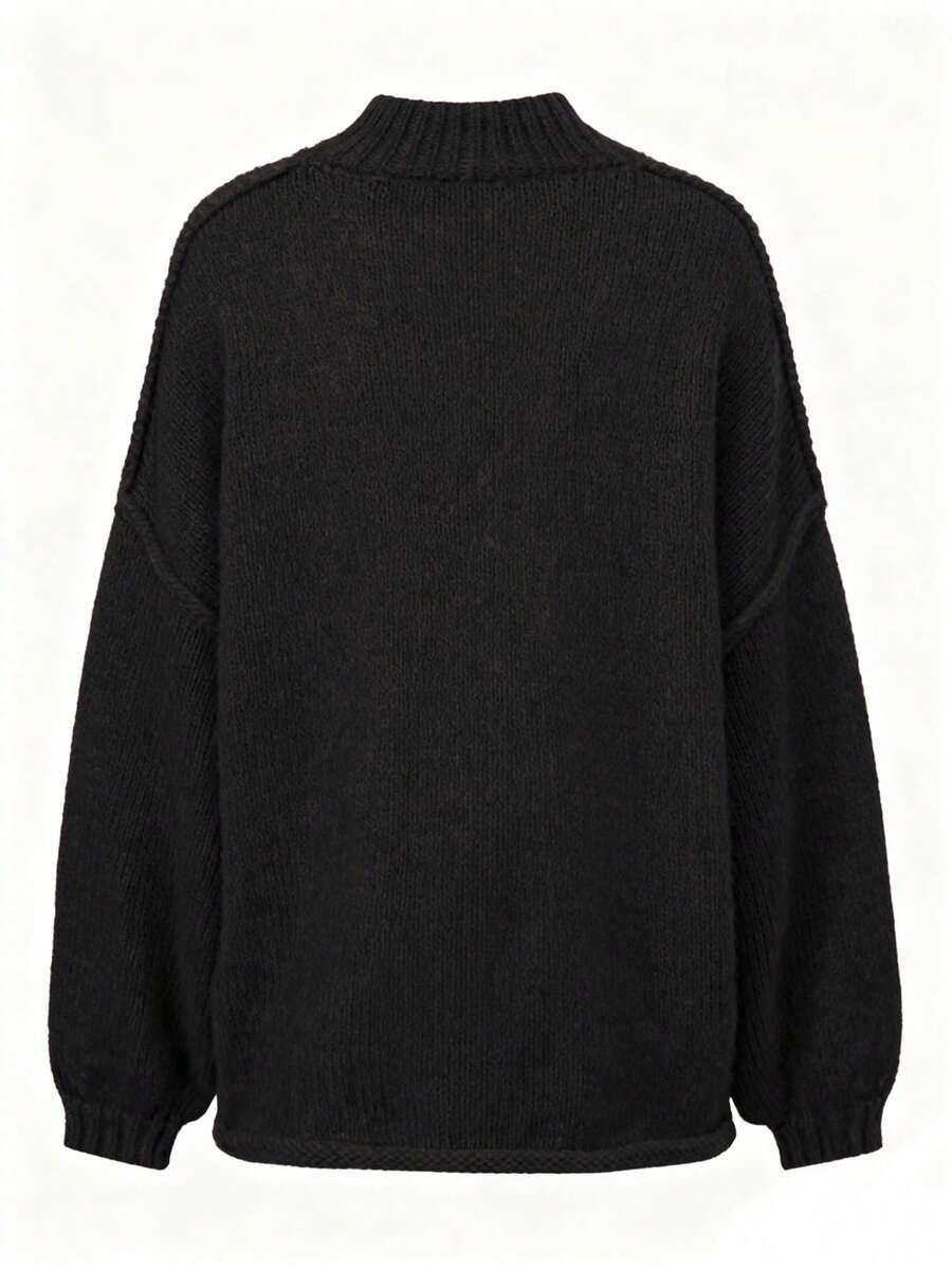 sweter z długim rękawem