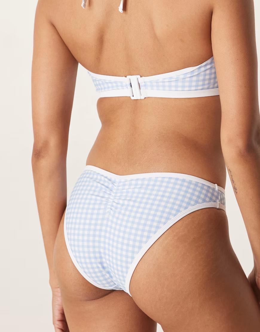 NIEBIESKI DÓŁ OD BIKINI KRATKA 