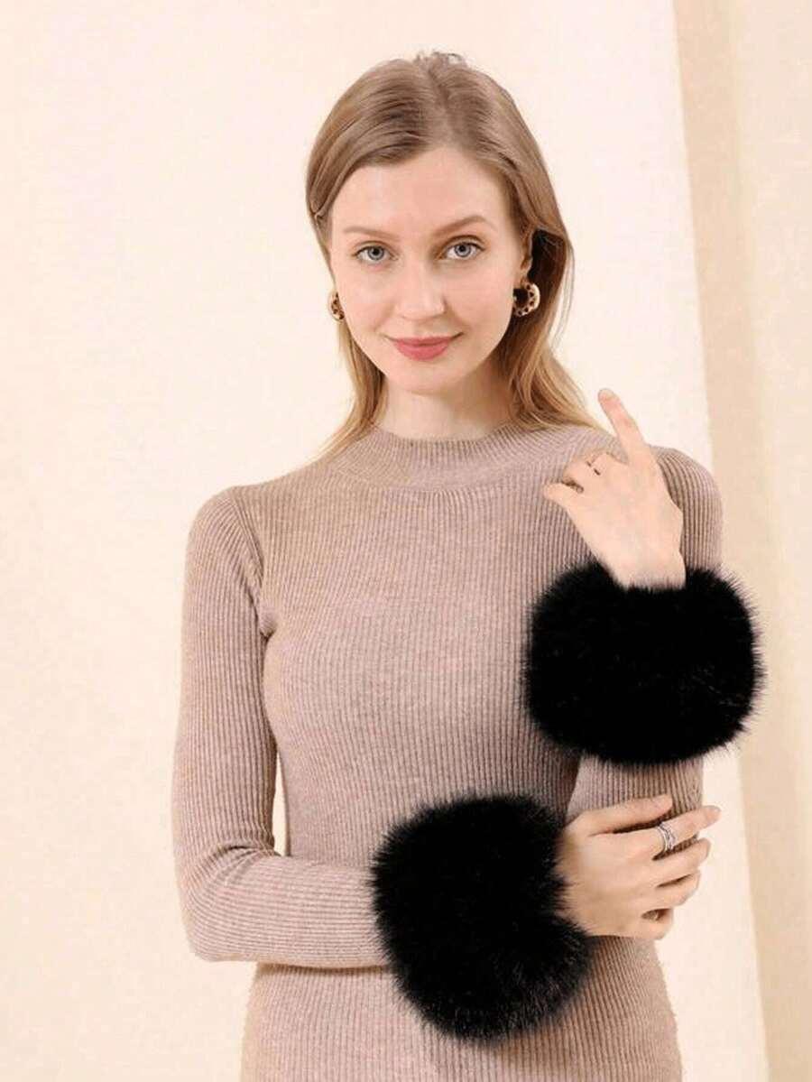 BIAŁE OCIEPLACZE NA RĘCE