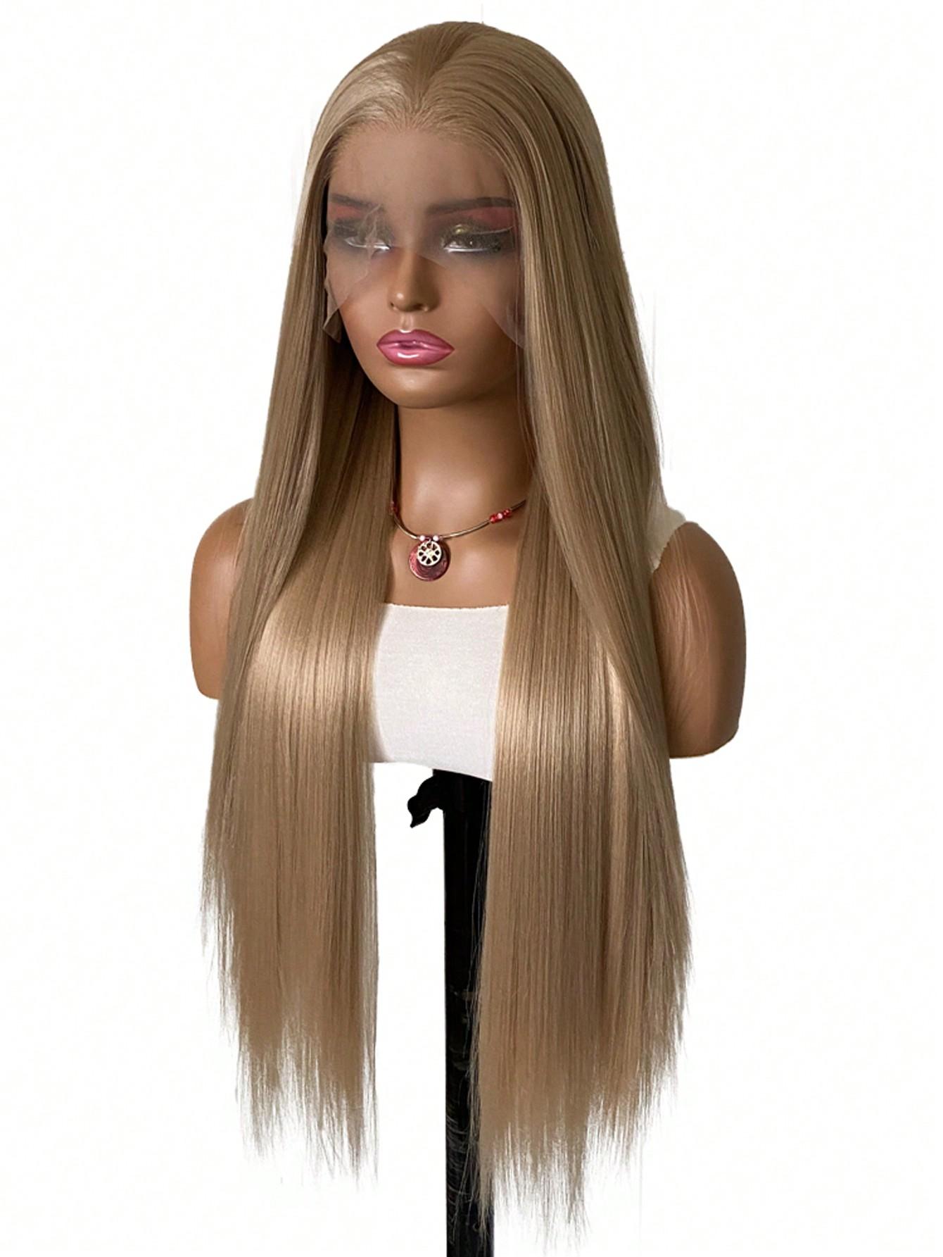 blond peruka włosy synetyczne