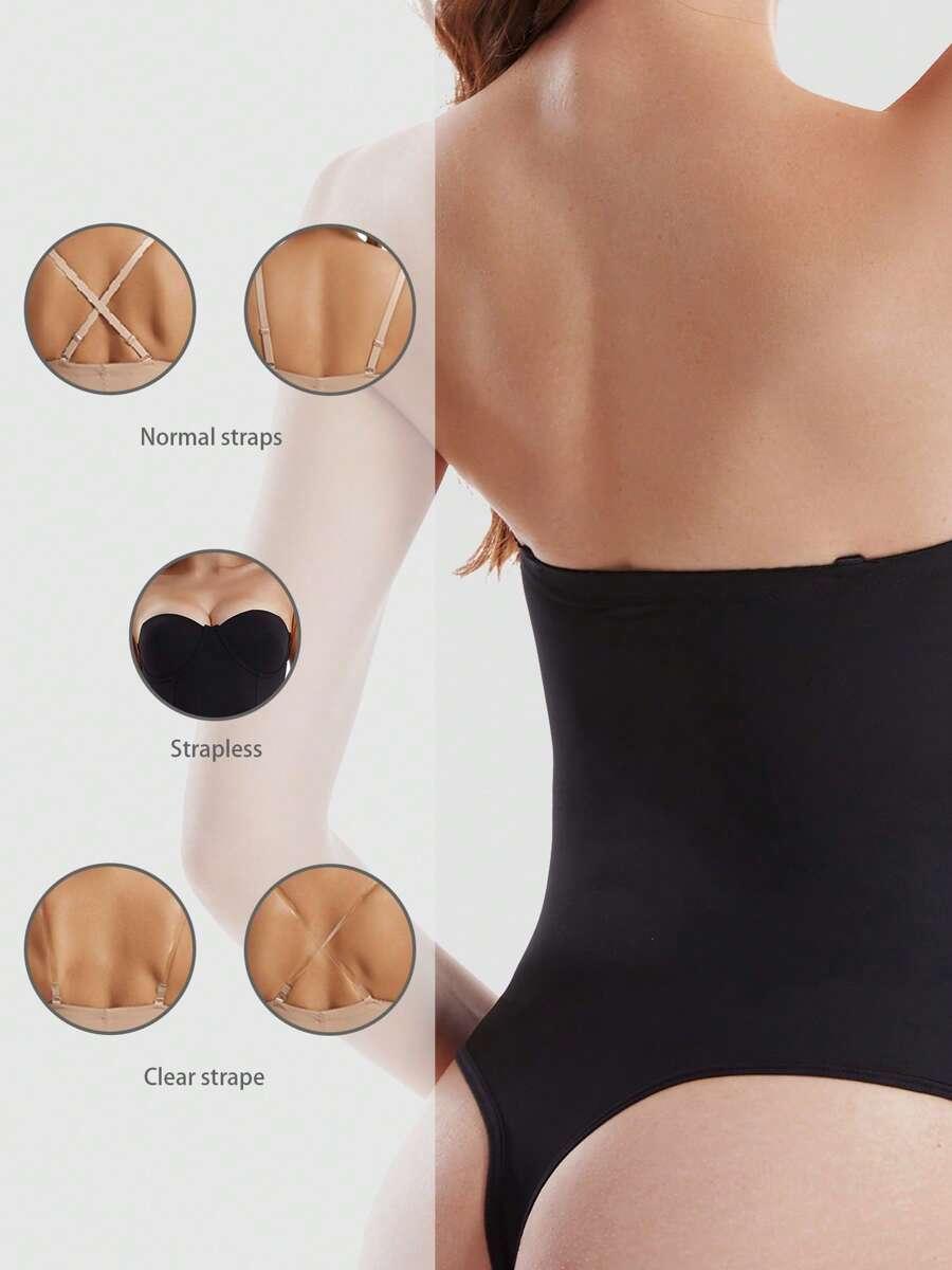 czarne gładkie body