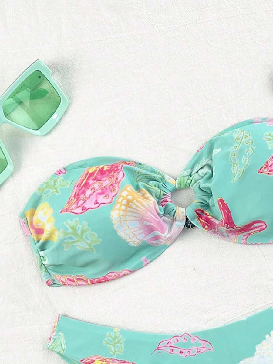 góra od bikini wzór