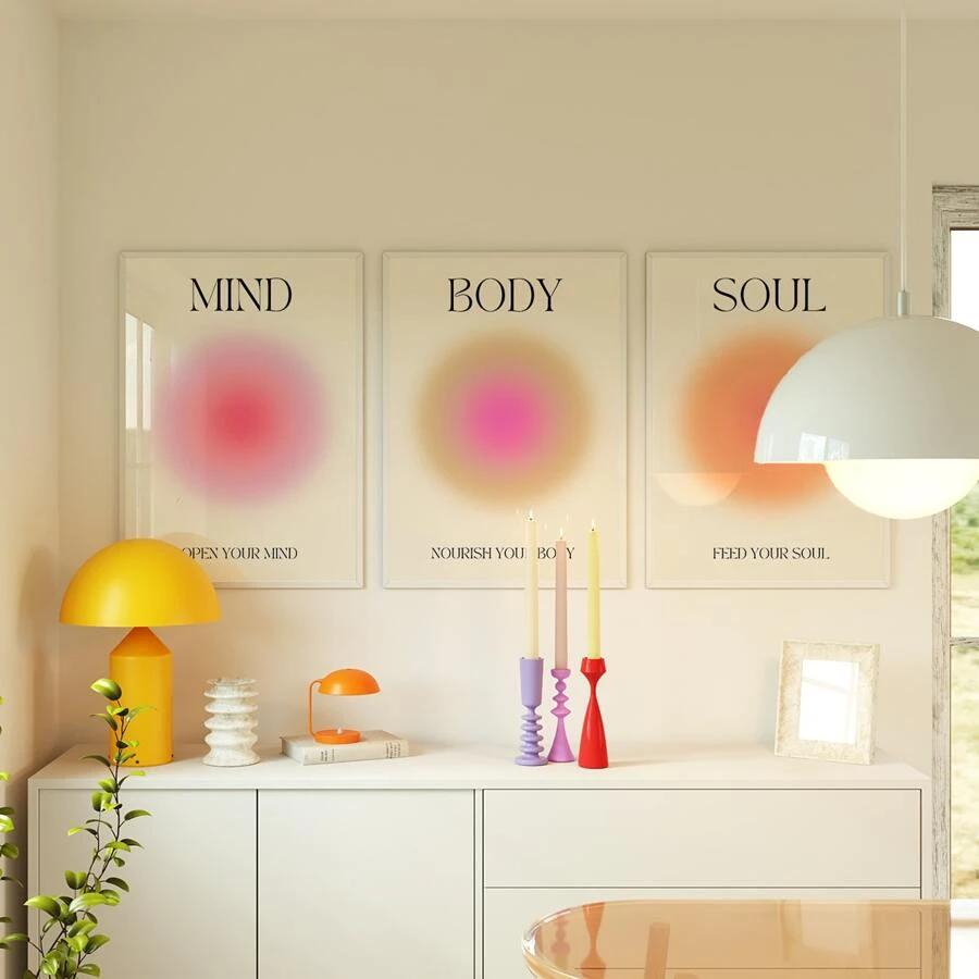 plakat na ścianę 3-pack