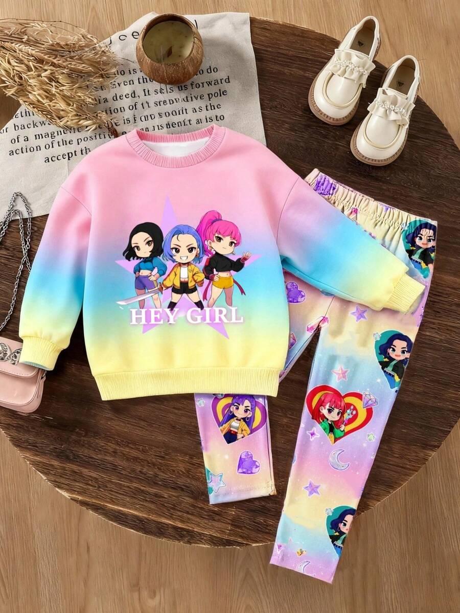 BLUZA LEGGINSY KOMPLET