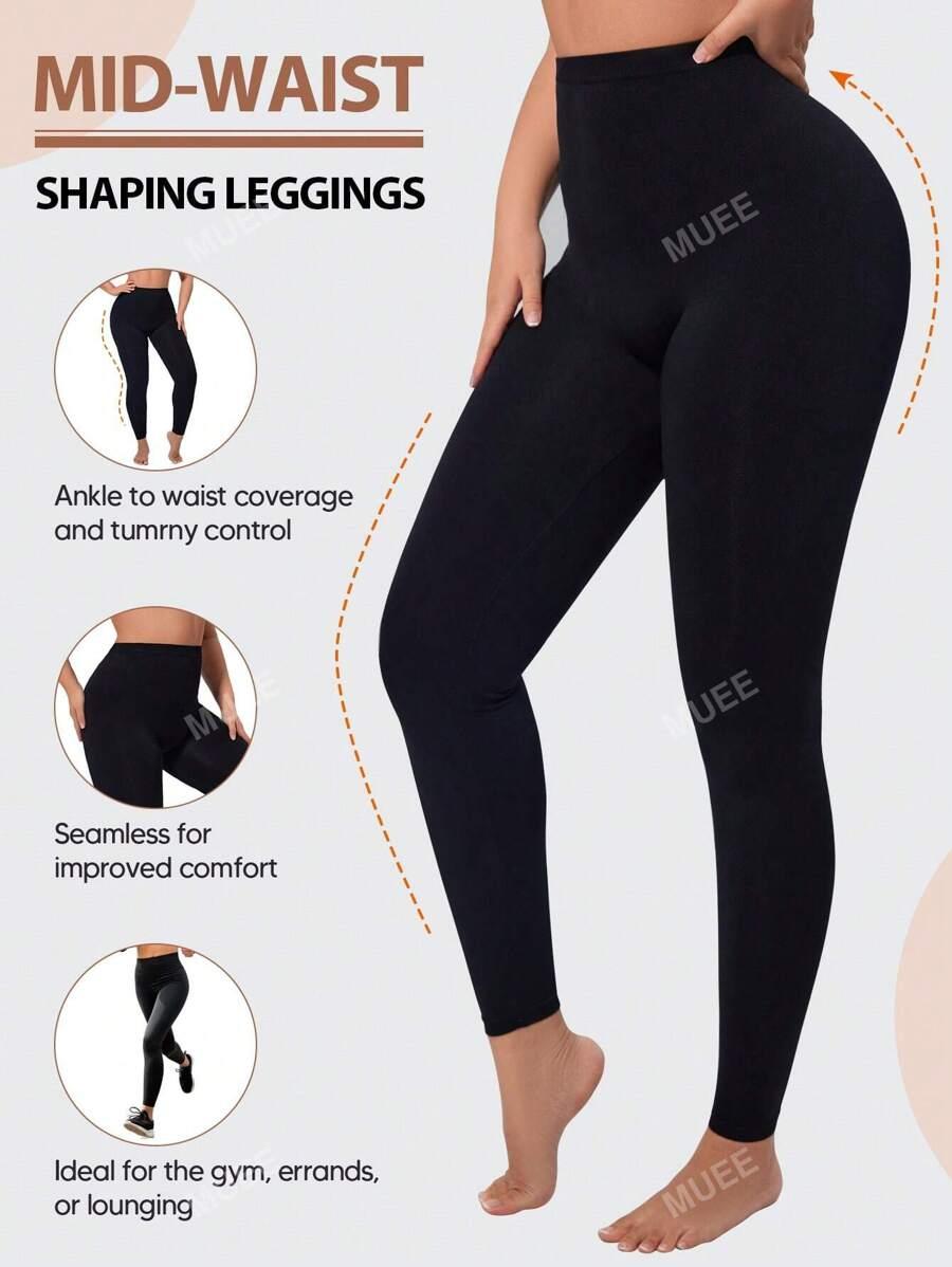 CZARNE LEGGINSY WYSOKI STAN