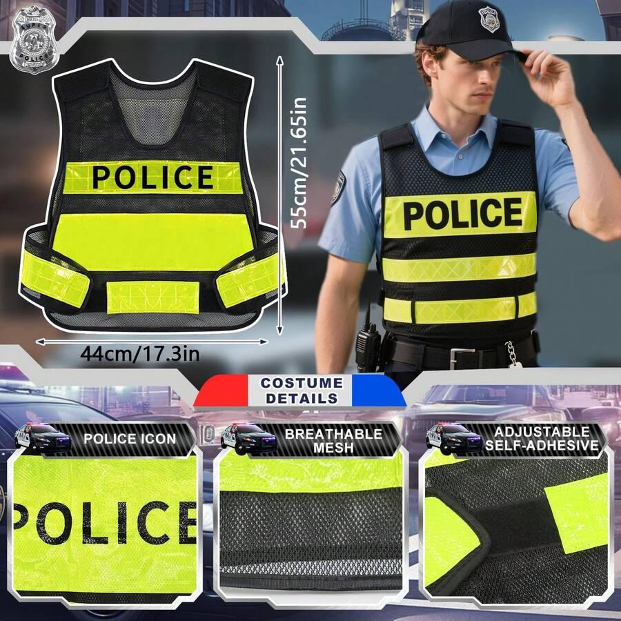 ZESTAW AKCESORIÓW KOSTIUMOWYCH policjant