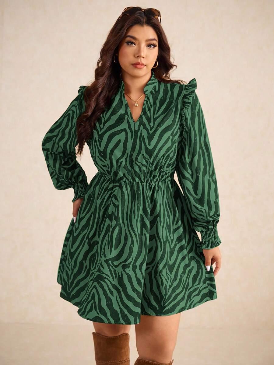 MINI SUKIENKA ANIMAL PRINt