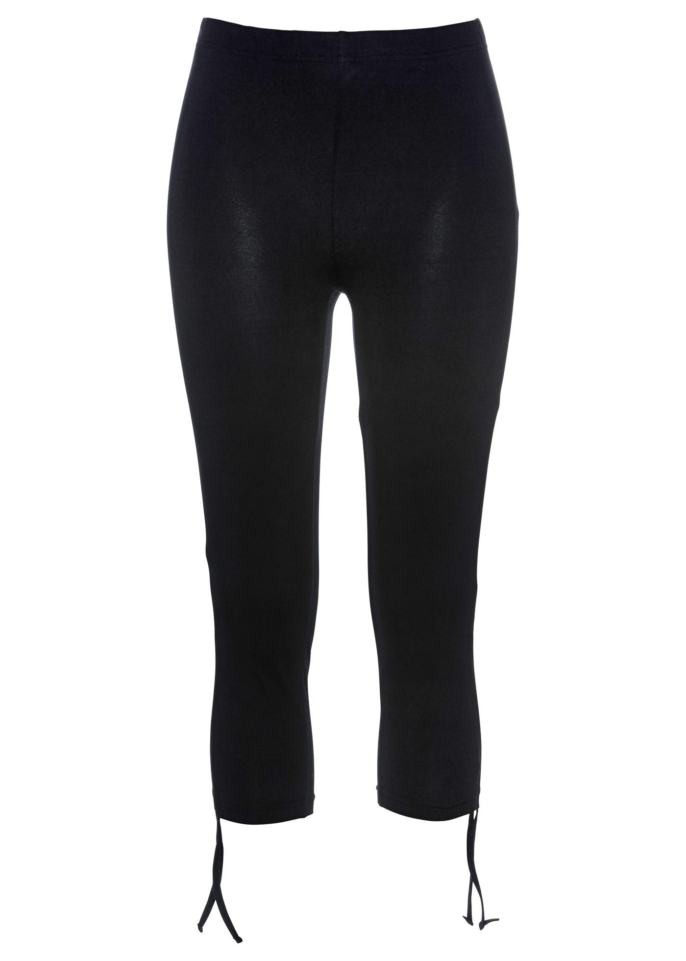 LEGGINSY BAWEŁNIANE 3/4 