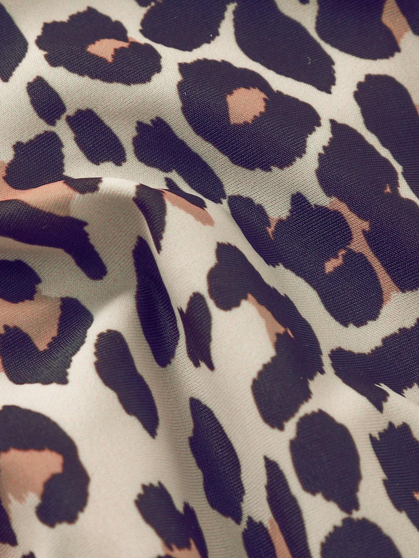 DWUCZĘŚCIOWY KOSTIUM KĄPIELOWY ANIMAL PRINT