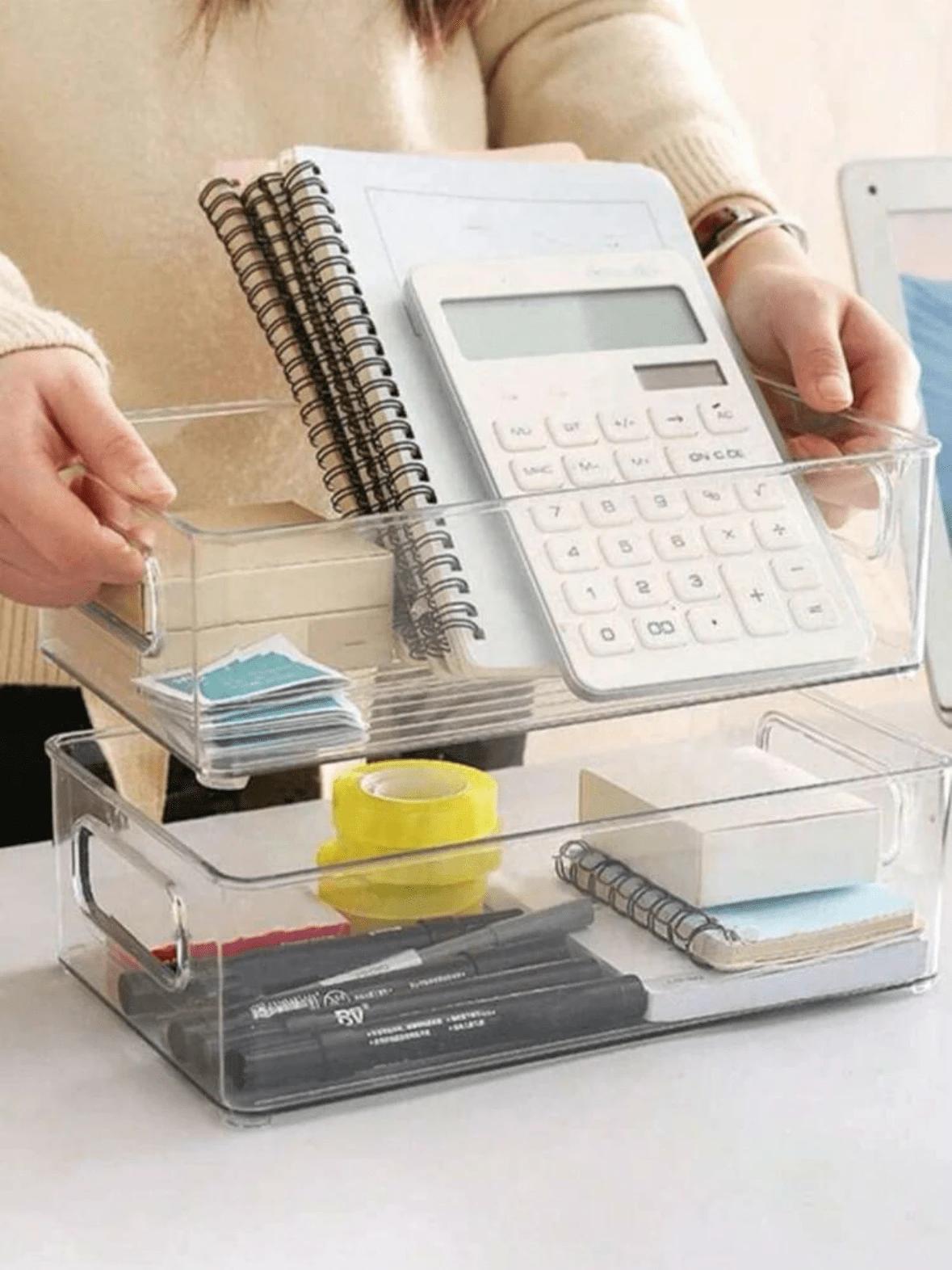 bezbarwny organizer 3-pack