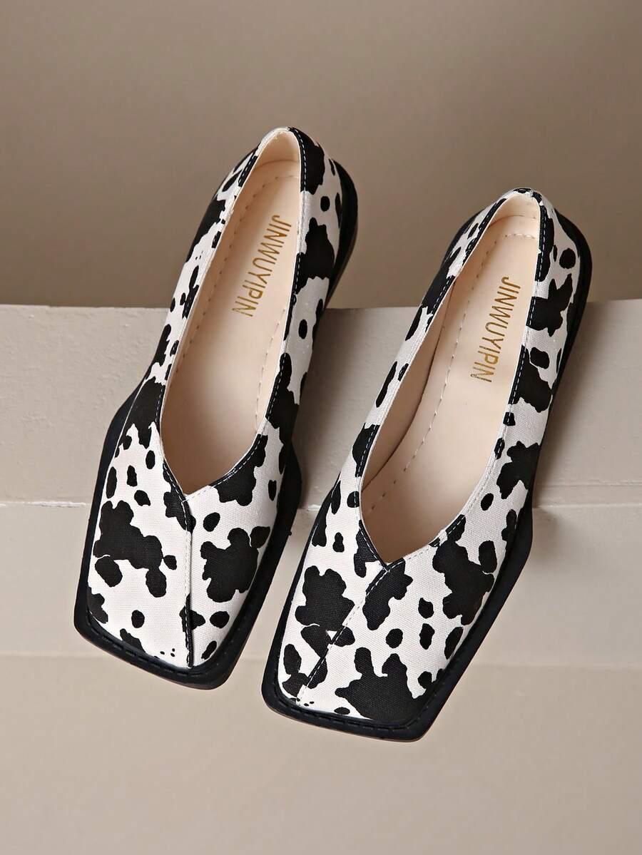 WSUWANE MOKASYNY ANIMAL PRINT