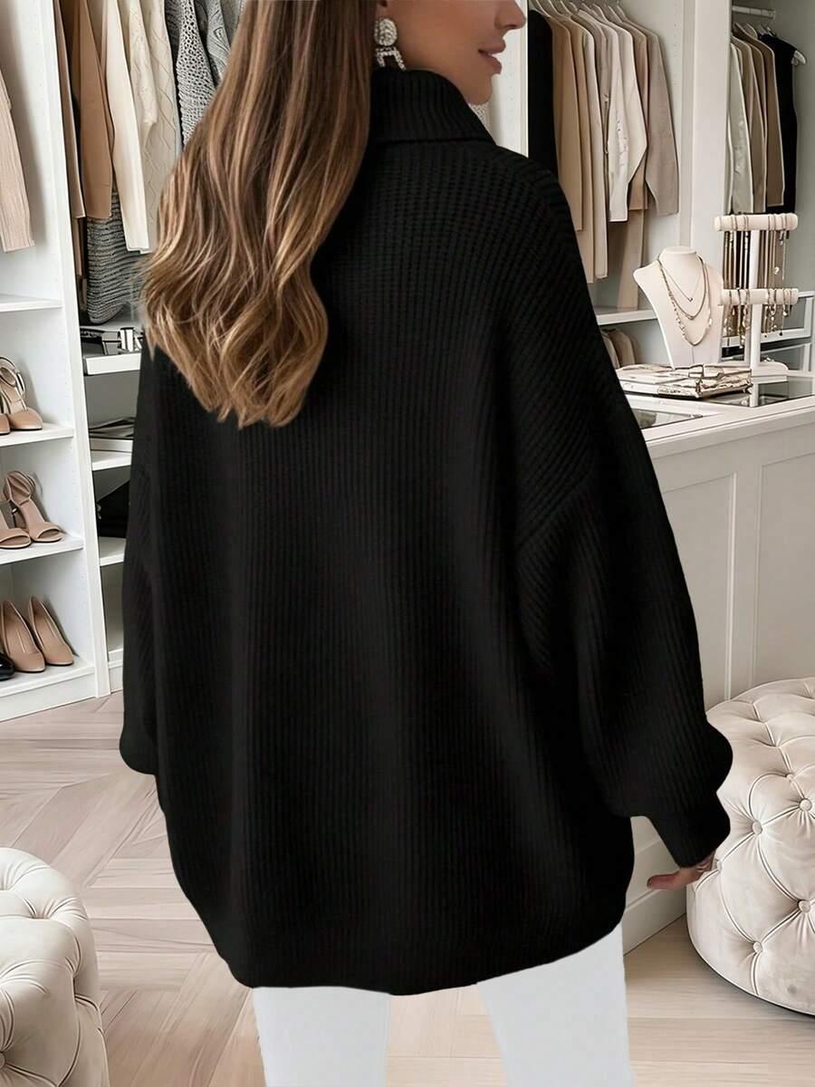 CZARNY SWETER GOLF