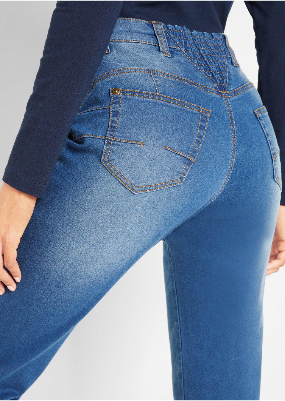 NIEBIESKIE SPODNIE JEANS 