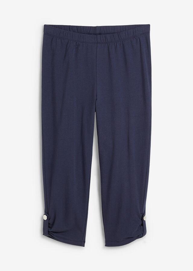 LEGGINSY DAMSKIE 3/4 BAWEŁNA
