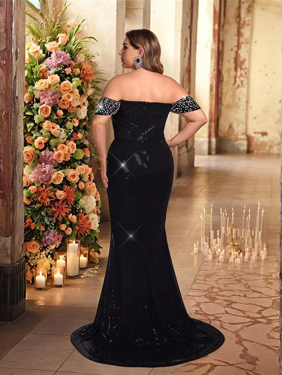 SUKIENKA KOKTAJLOWA GLAMOUR MAXI ODKRYTE RAMIONA 