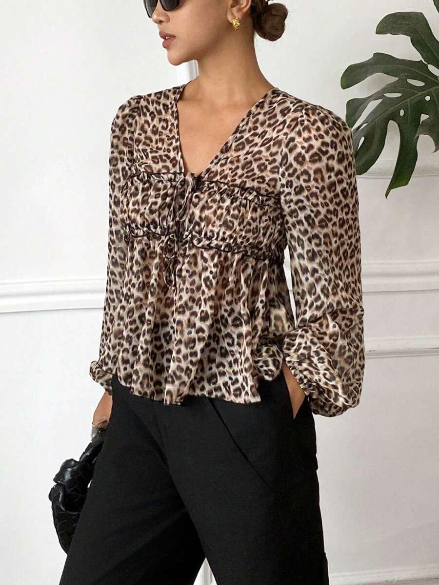 BLUZKA ANIMAL PRINT
