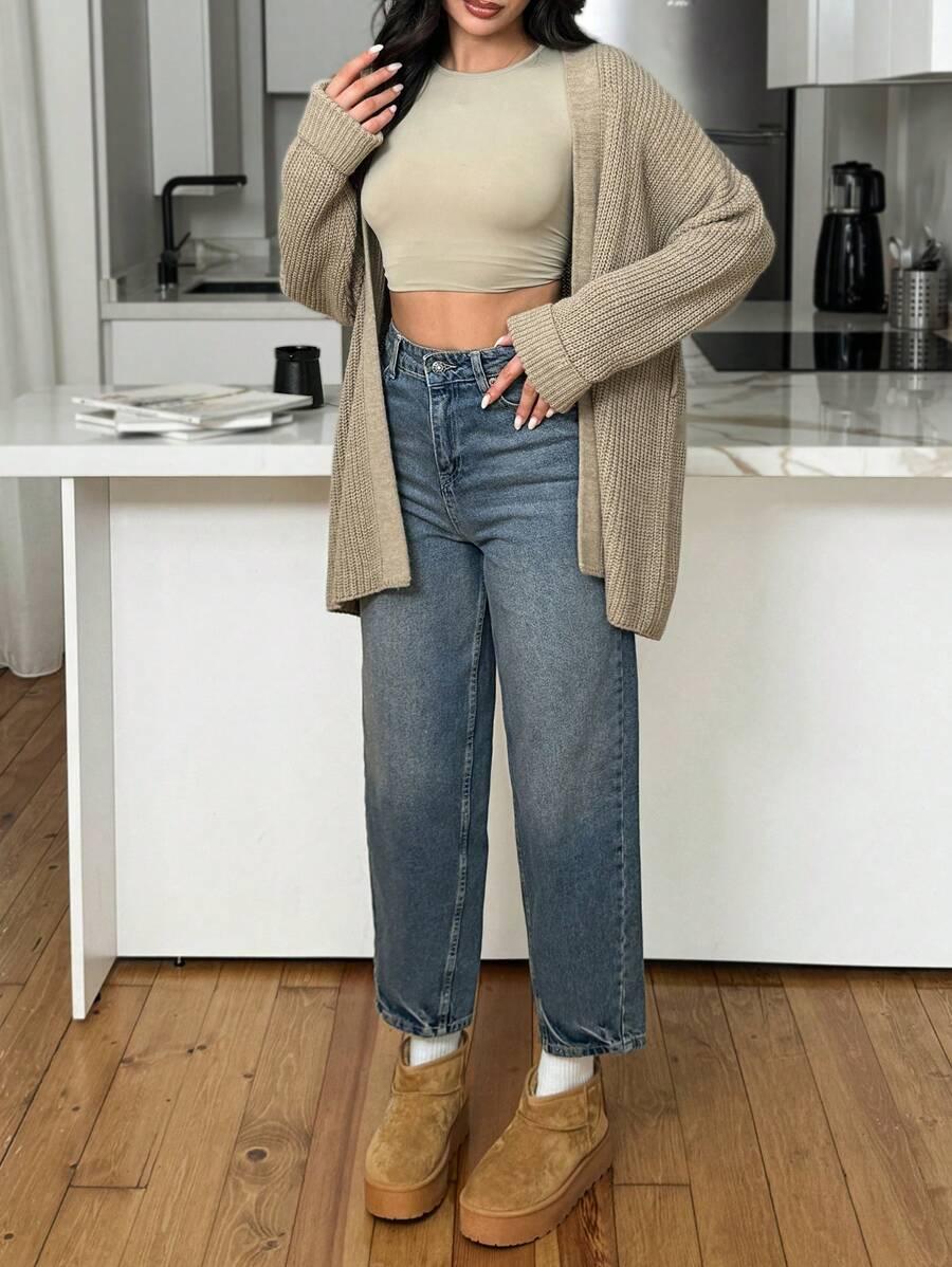 NIEBIESKIE SPODNIE JEANS
