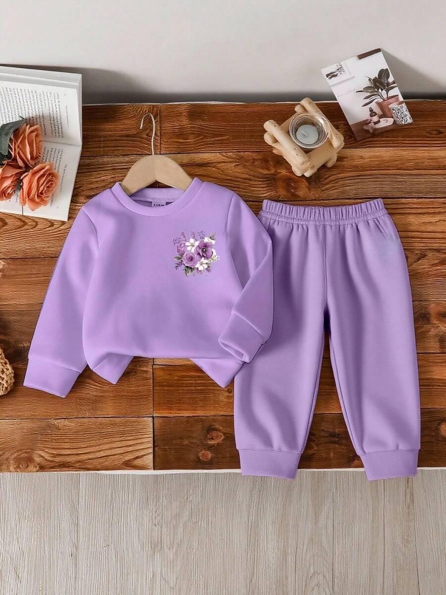 komplet bluza spodnie dres wzór print