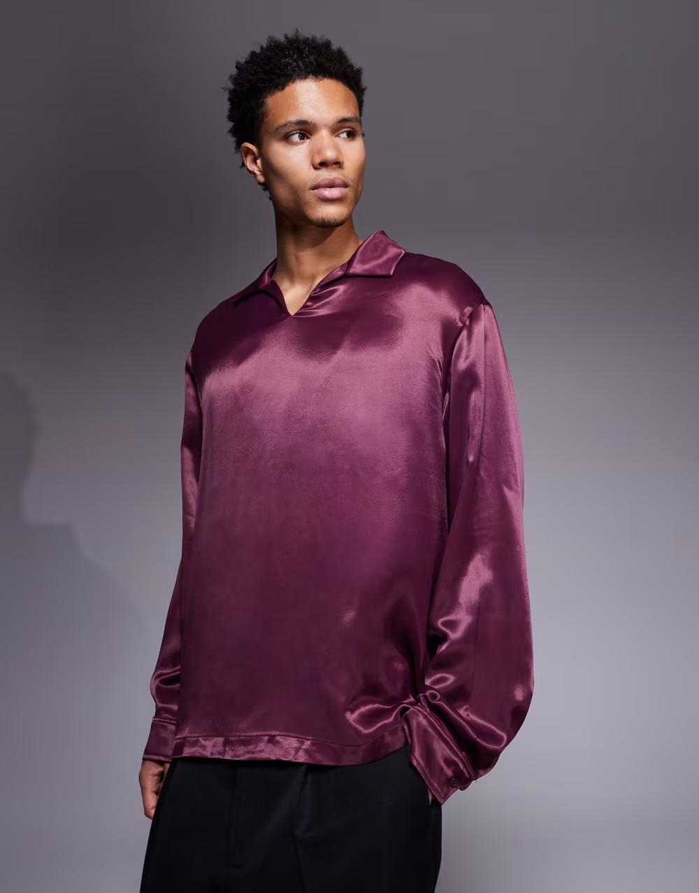 KOSZULA DŁUGI RĘKAW V-NECK