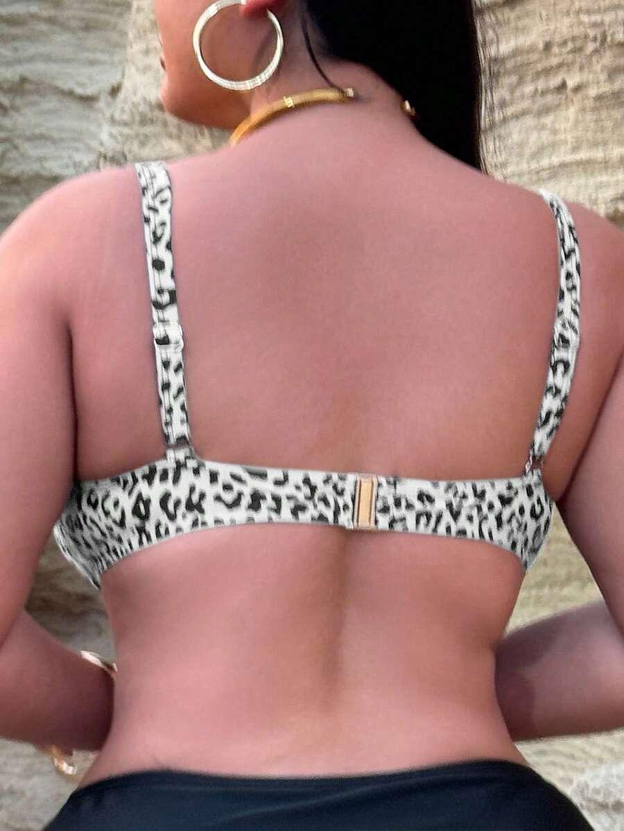GÓRA OD BIKINI ANIMAL PRINT