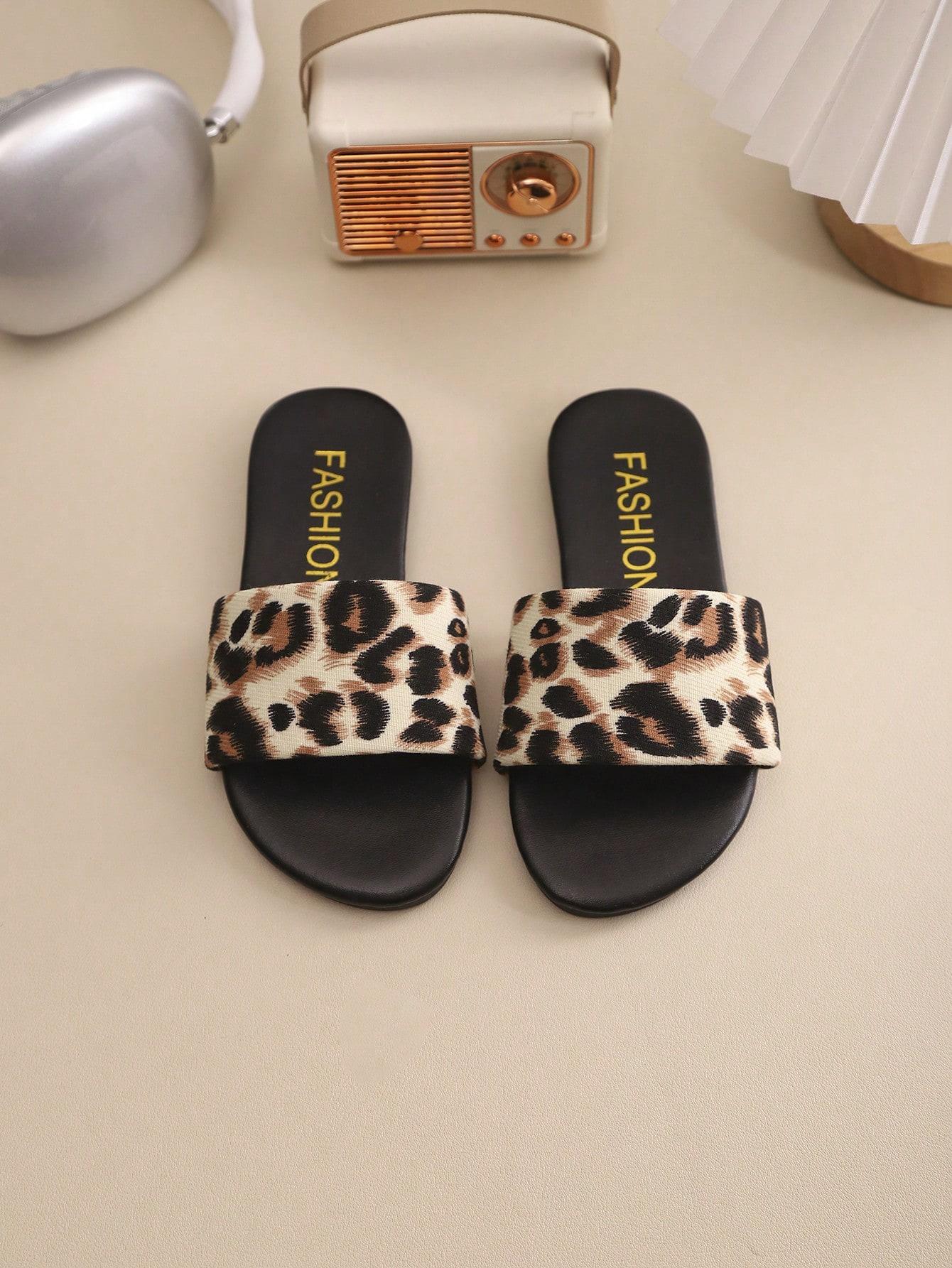 klapki animal print