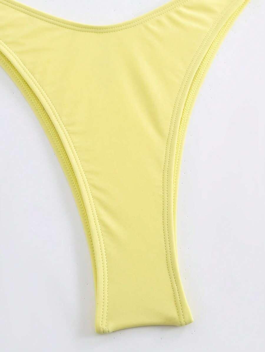 żółta góra od bikini 